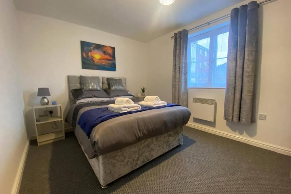 The Onyx Suite - 1 Bed Apartment W/ Free Parking Cardiff Luaran gambar